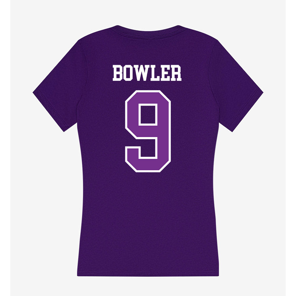 Mount Union - NCAA Men's Volleyball : Michael Bowler - Women's V-Neck T-Shirt-1