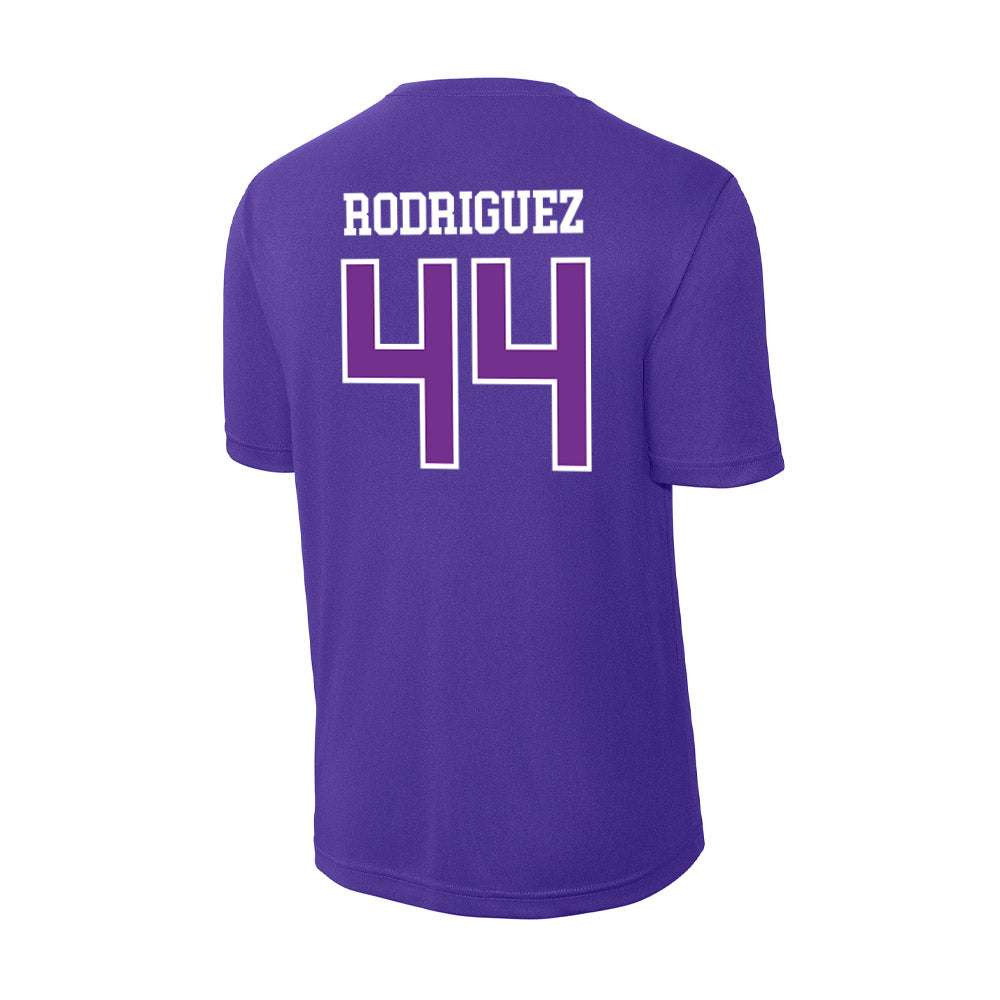 Mount Union - NCAA Men's Basketball : Darius Rodriguez - Activewear T-Shirt-1