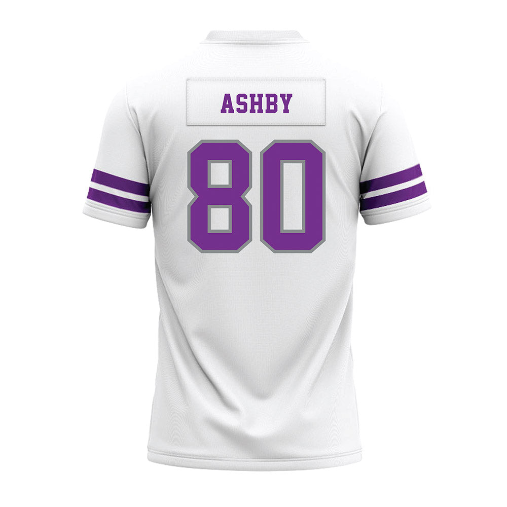 Mount Union - NCAA Football : Mason Ashby - White Premium Football Jersey-1