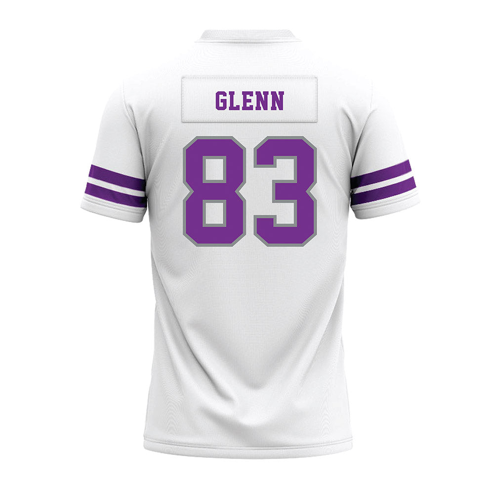 Mount Union - NCAA Football : Christian Glenn - White Premium Football Jersey-1