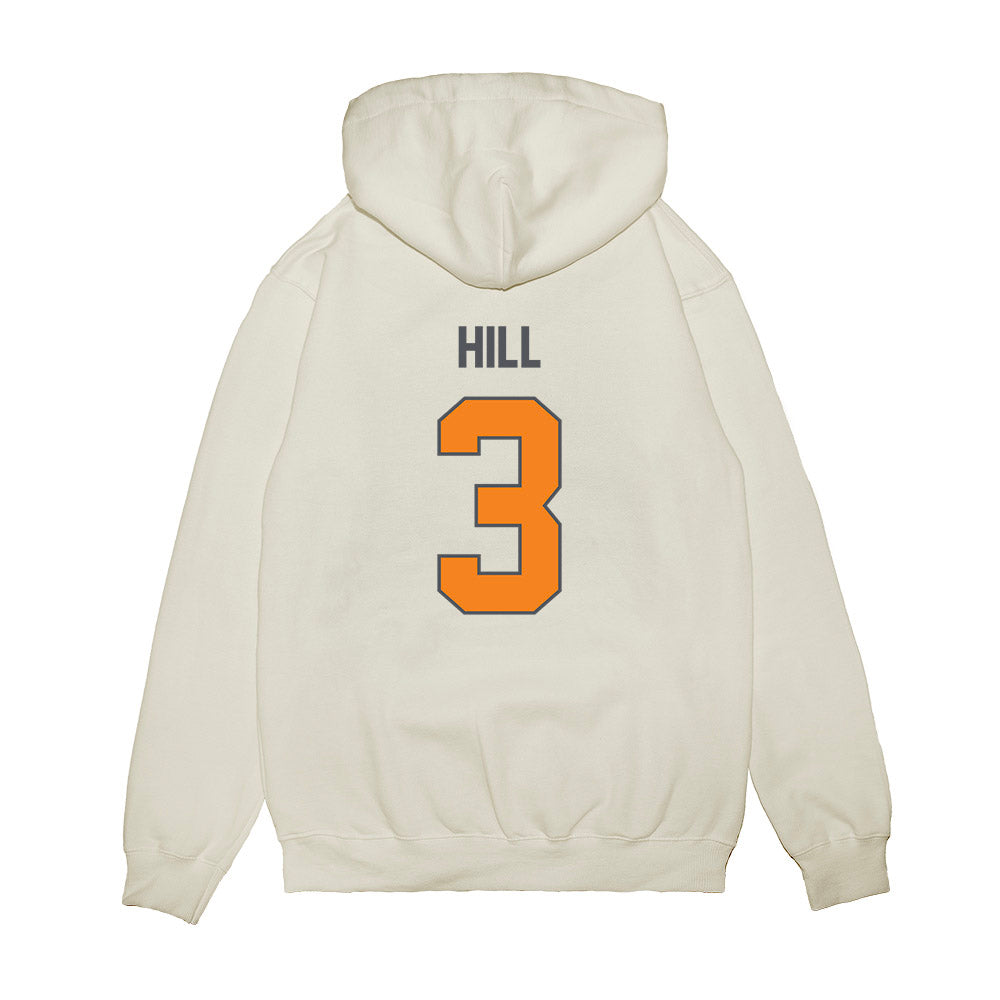 Tennessee - NCAA Men's Basketball : Terrence Hill - Premium Hooded Sweatshirt-1