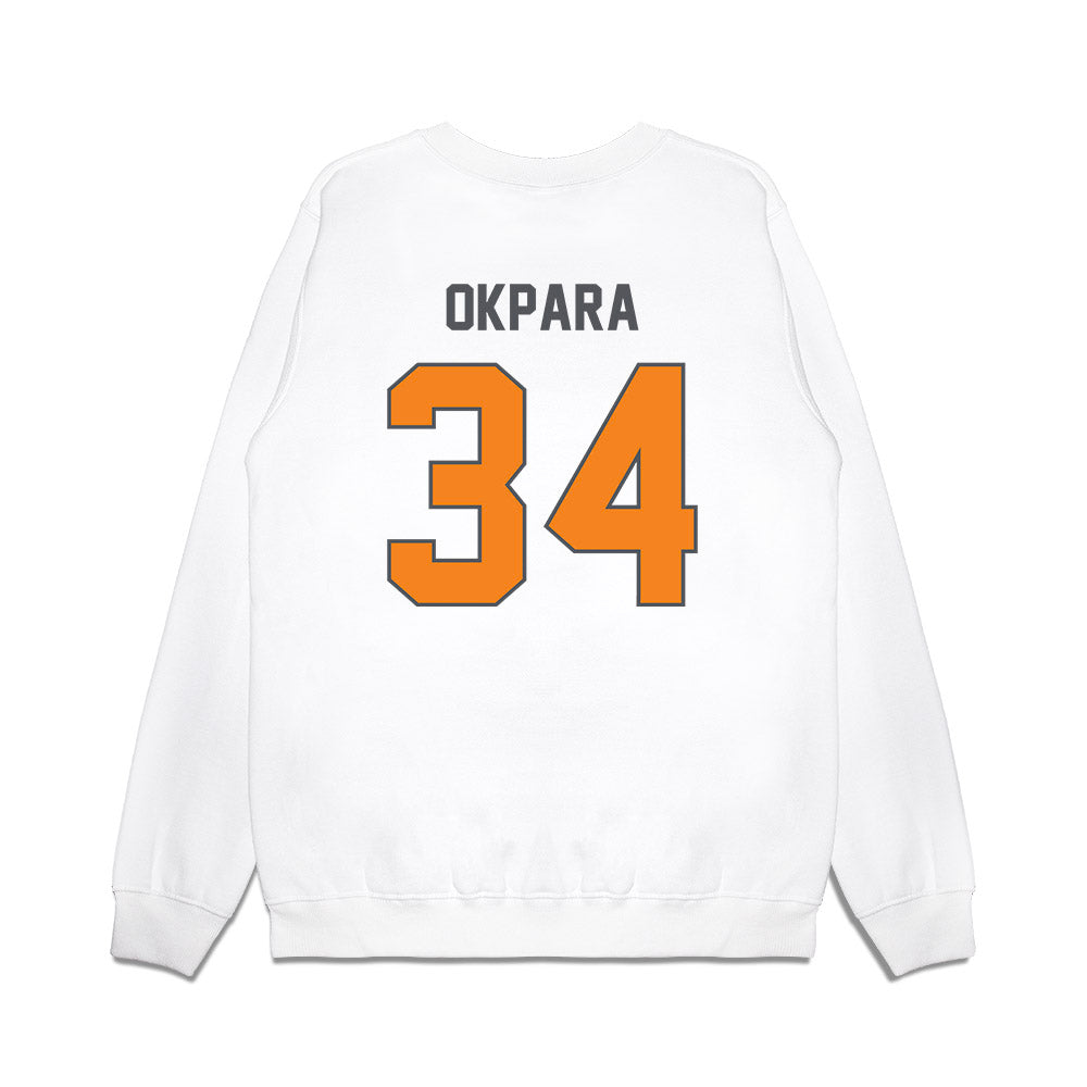 Tennessee - NCAA Men's Basketball : Felix Okpara - Premium Crewneck Sweatshirt-1