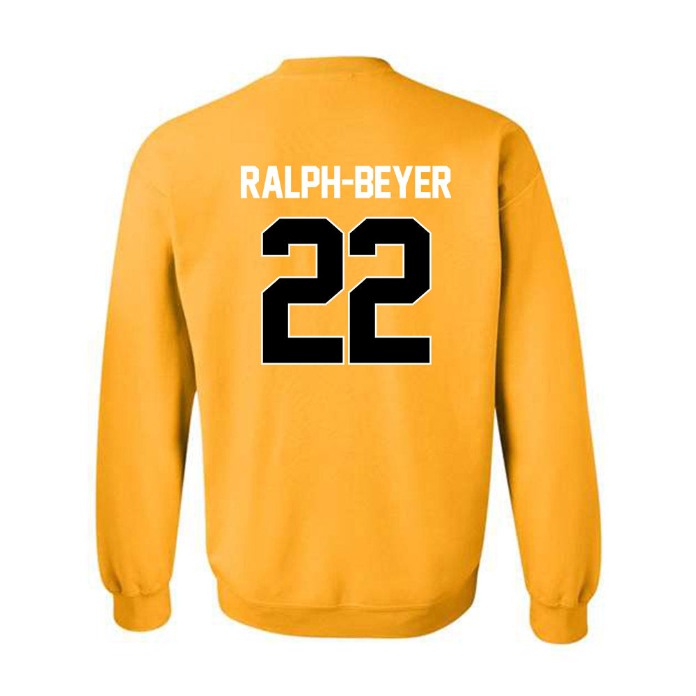 VCU - NCAA Men's Basketball : Nyle Ralph-beyer - NCAA® March Madness® 2025 Shersey Crewneck Sweatshirt-1