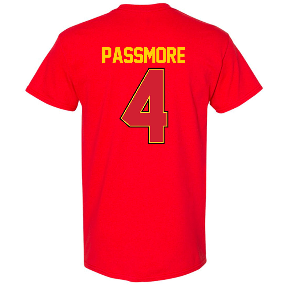 Maryland - NCAA Men's Basketball : Rakease Passmore - NCAA® March Madness® 2025 Shersey T-Shirt-1