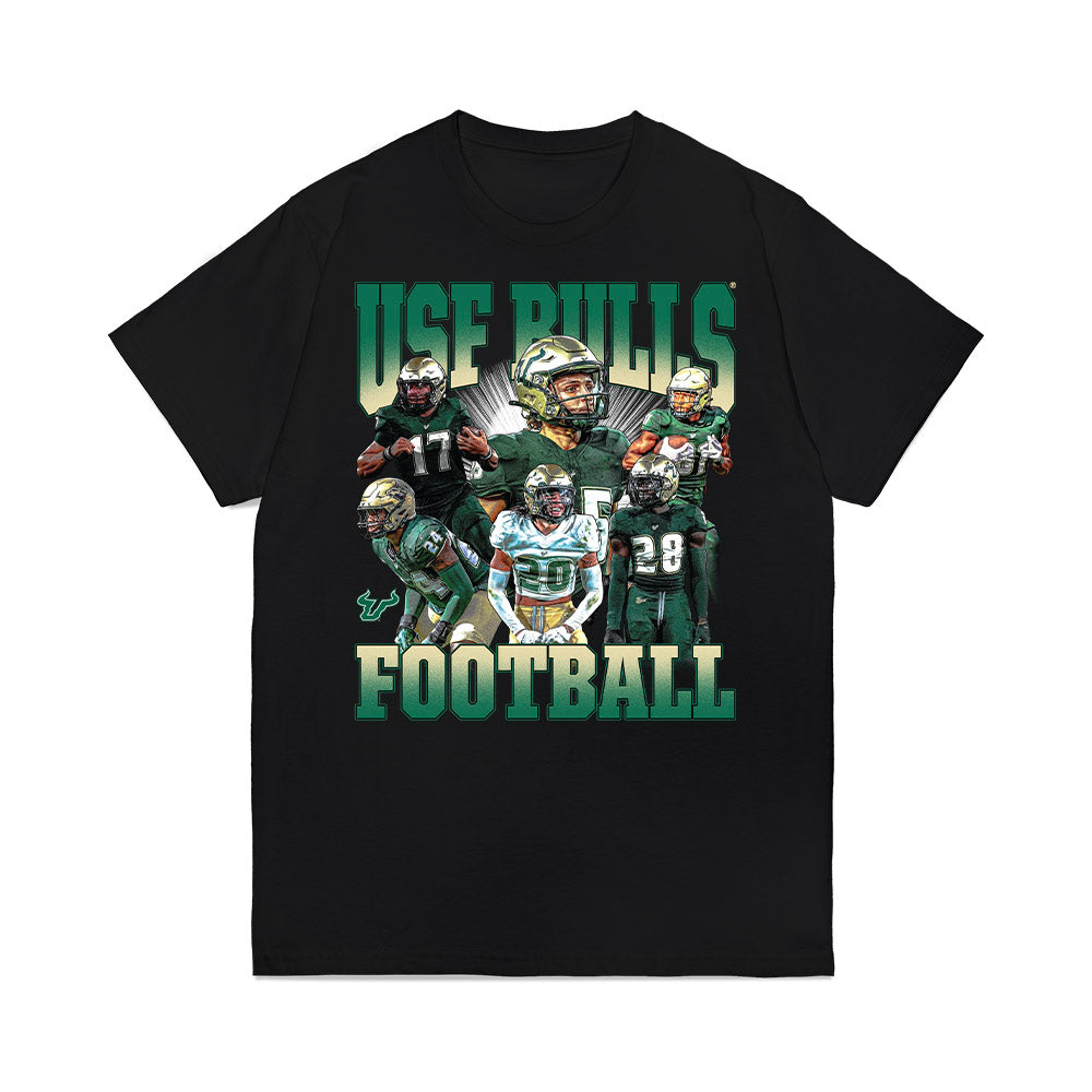 USF - NCAA Football : - Team Collage Premium T-Shirt-0