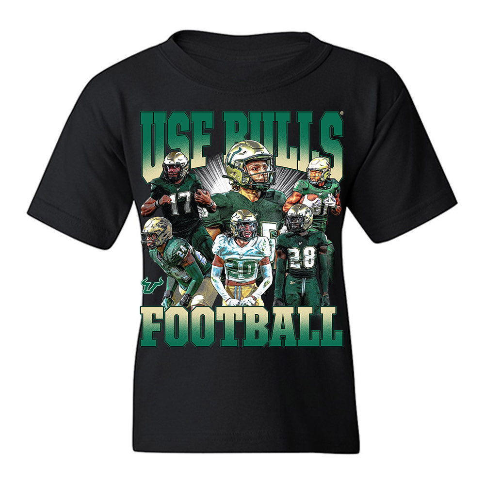 USF - NCAA Football : - Team Collage Youth T-Shirt-0