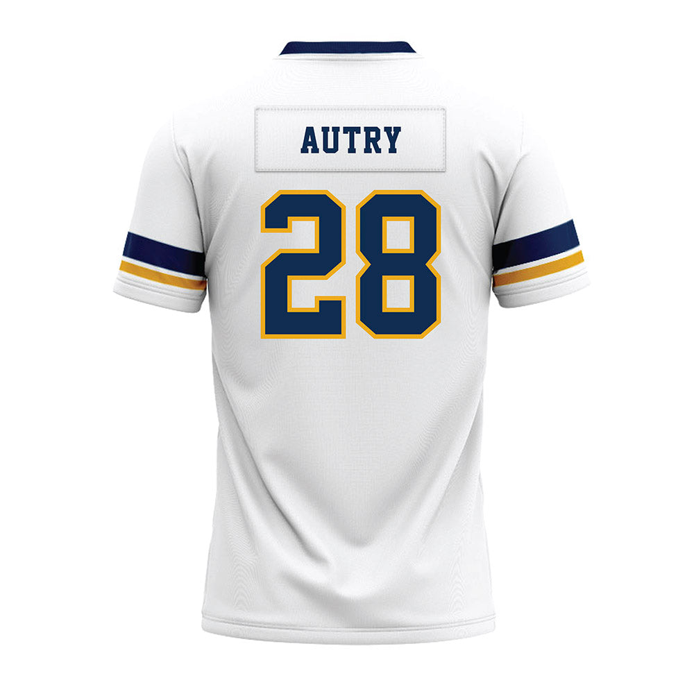 West Virginia - NCAA Football : Lawrence Autry - White Premium Football Jersey-1