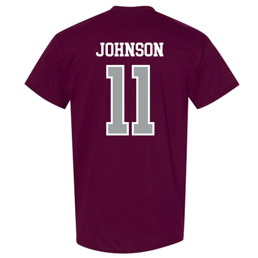 Texas A&M - NCAA Football : Kelshaun Johnson - Sports Shersey T-Shirt-1