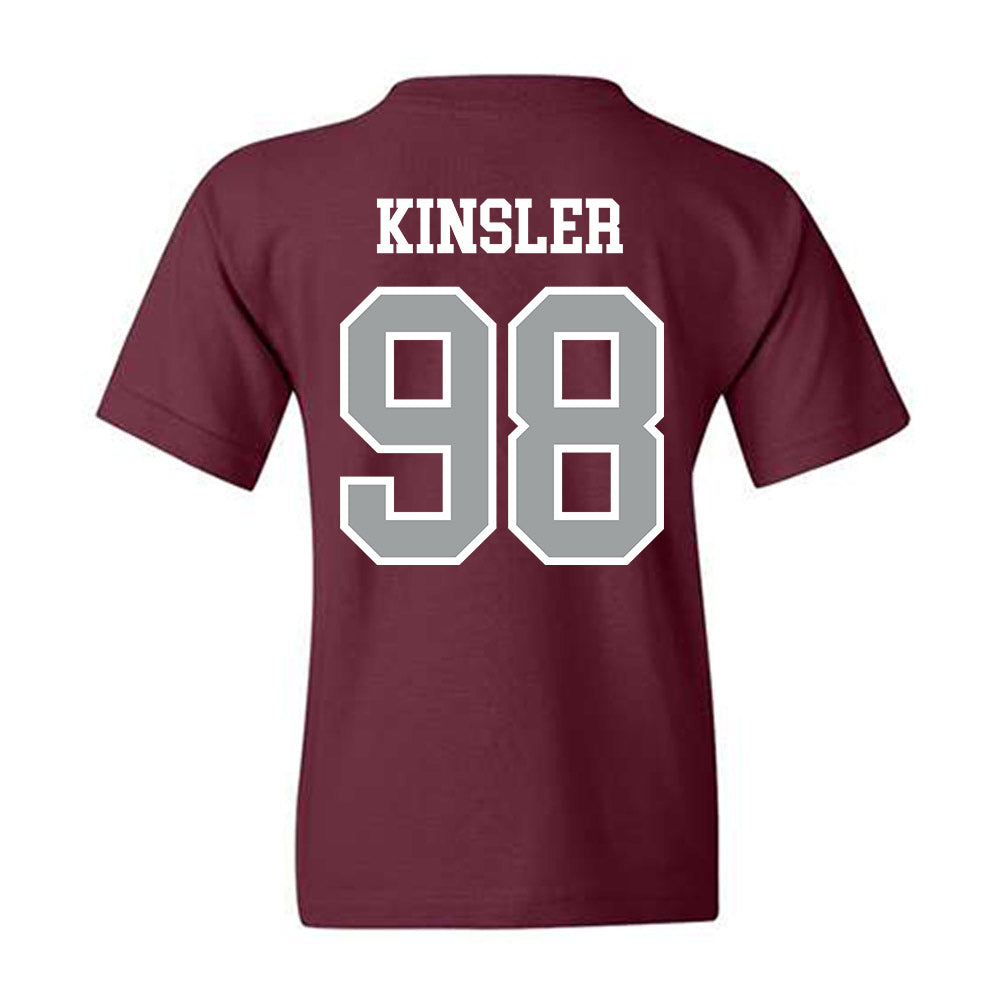 Texas A&M - NCAA Football : Jermaine Kinsler - Sports Shersey Youth T-Shirt-1