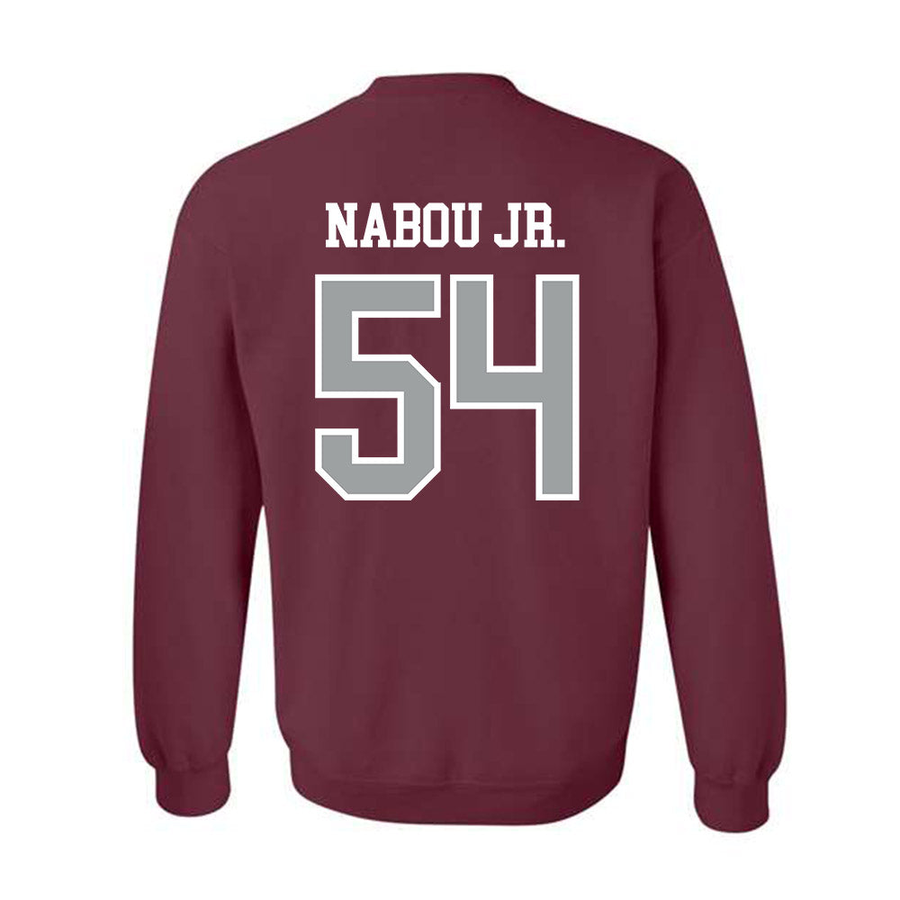 Texas A&M - NCAA Football : Mark Nabou Jr. - Sports Shersey Crewneck Sweatshirt-1