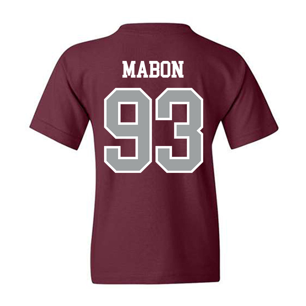 Texas A&M - NCAA Football : Nathan Mabon - Sports Shersey Youth T-Shirt-1