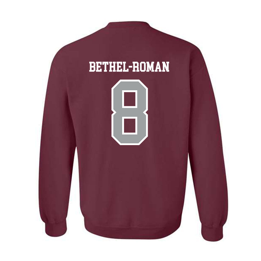 Texas A&M - NCAA Football : Ashton Bethel-Roman - Sports Shersey Crewneck Sweatshirt-1