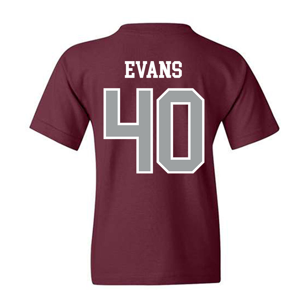 Texas A&M - NCAA Football : Gray Evans - Sports Shersey Youth T-Shirt-1