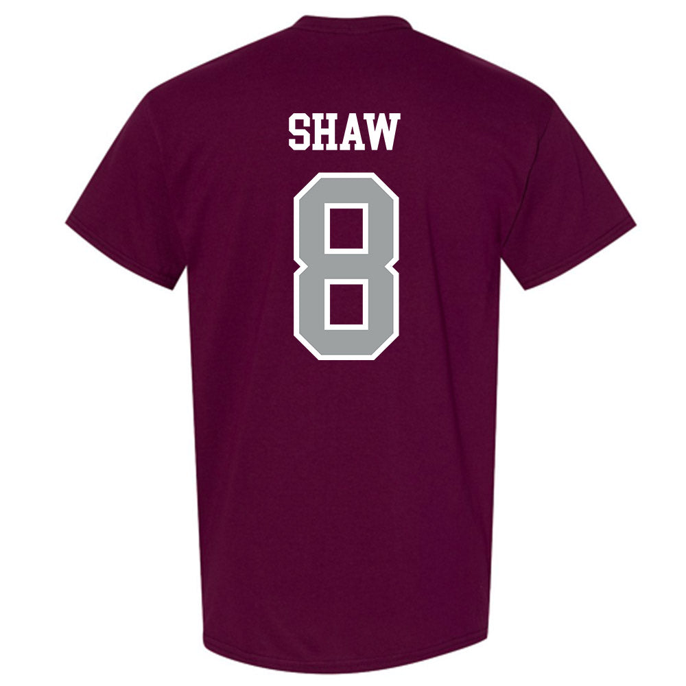 Texas A&M - NCAA Football : Jordan Shaw - Sports Shersey T-Shirt-1