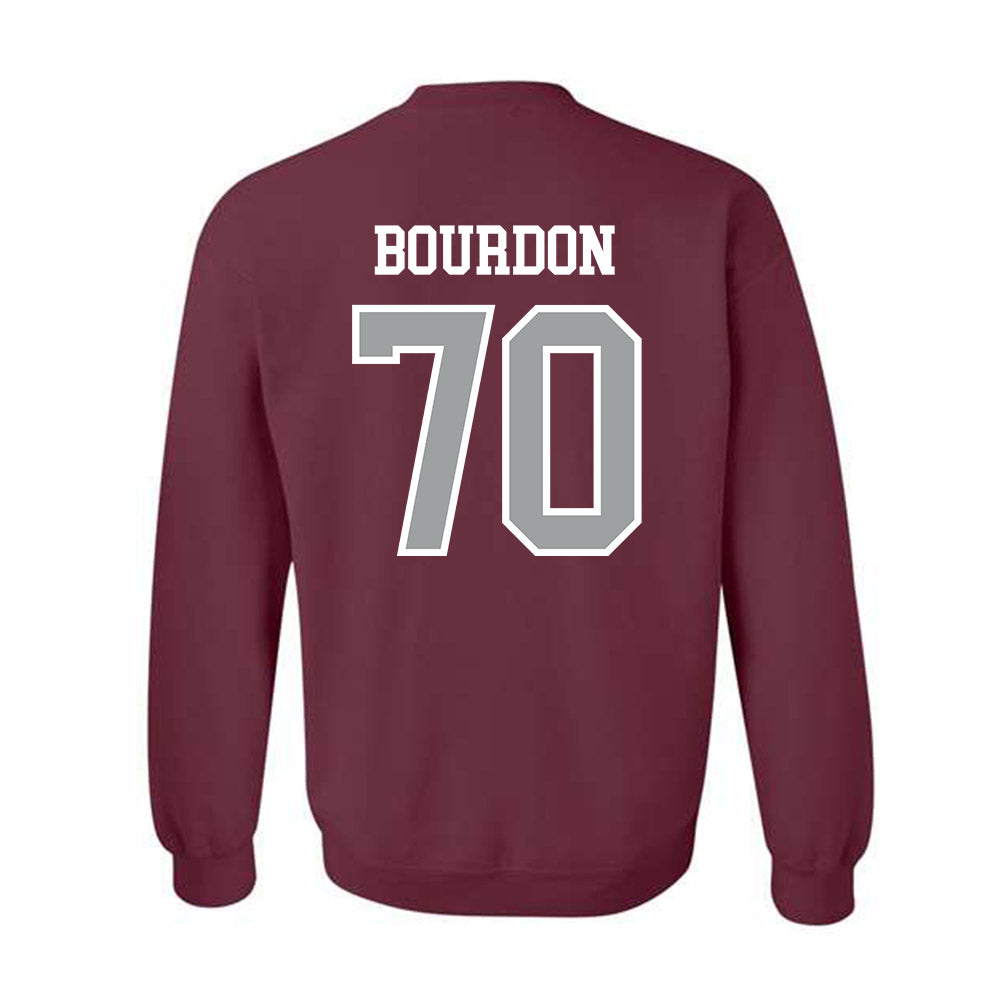 Texas A&M - NCAA Football : Robert Bourdon - Sports Shersey Crewneck Sweatshirt-1