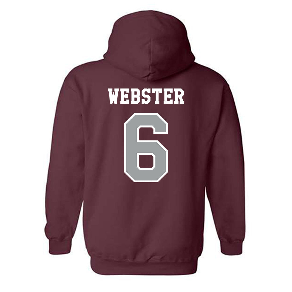 Texas A&M - NCAA Women's Basketball : Jordan Webster - Classic Shersey Hooded Sweatshirt-1