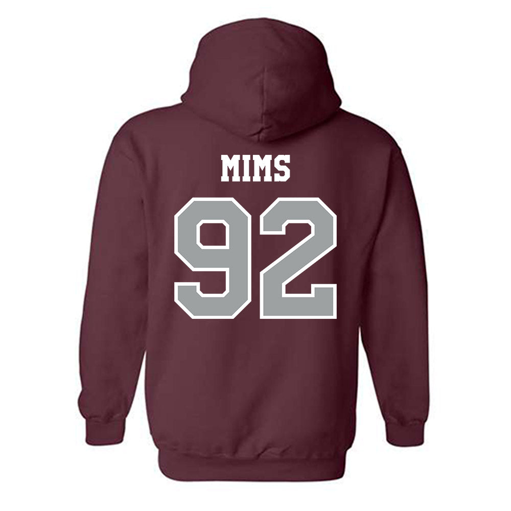 Texas A&M - NCAA Football : CJ Mims - Classic Shersey Hooded Sweatshirt-1