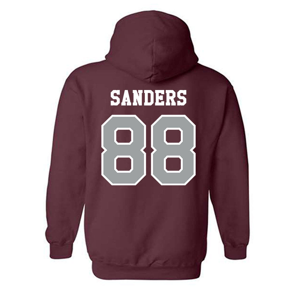 Texas A&M - NCAA Football : DJ Sanders - Classic Shersey Hooded Sweatshirt-1