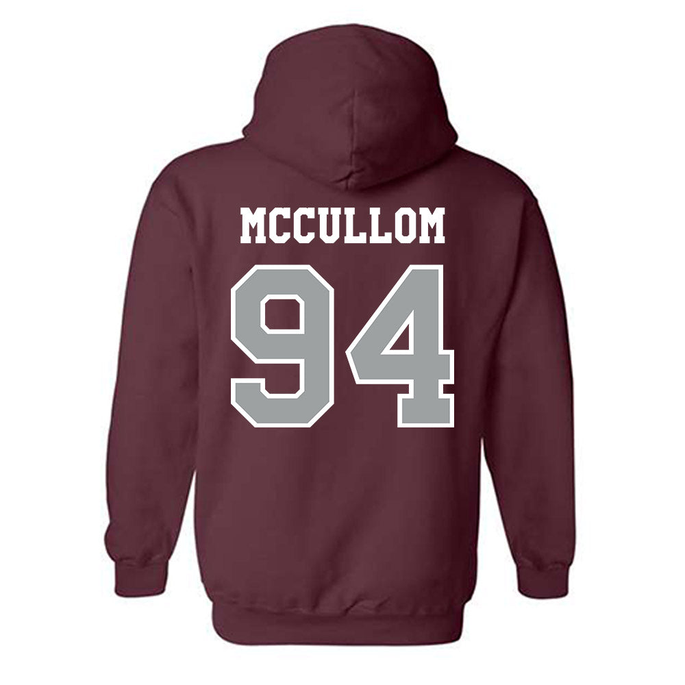 Texas A&M - NCAA Football : Angelo McCullom - Classic Shersey Hooded Sweatshirt-1