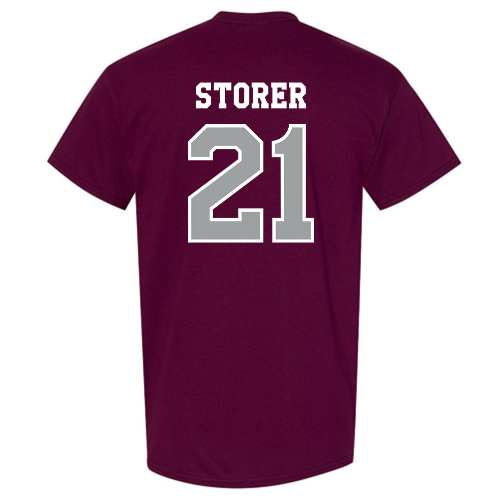 Texas A&M - NCAA Women's Soccer : Holly Storer - Classic Shersey T-Shirt-1