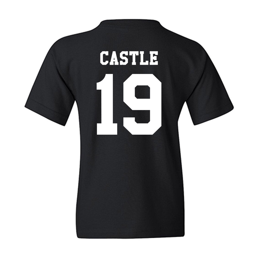 Texas A&M - NCAA Women's Volleyball : Kaia Castle - Classic Shersey Youth T-Shirt-1