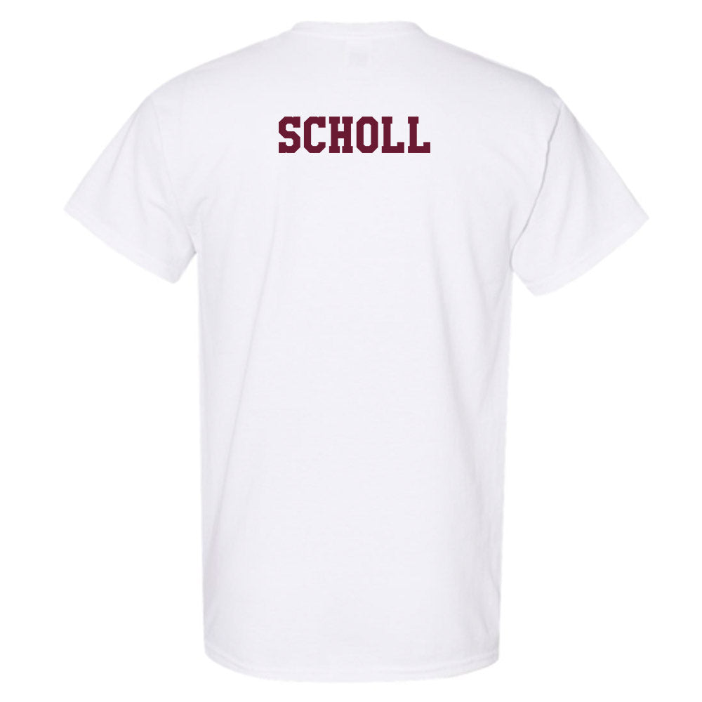 Texas A&M - NCAA Men's Swimming & Diving : Ben Scholl - Classic Shersey T-Shirt-1