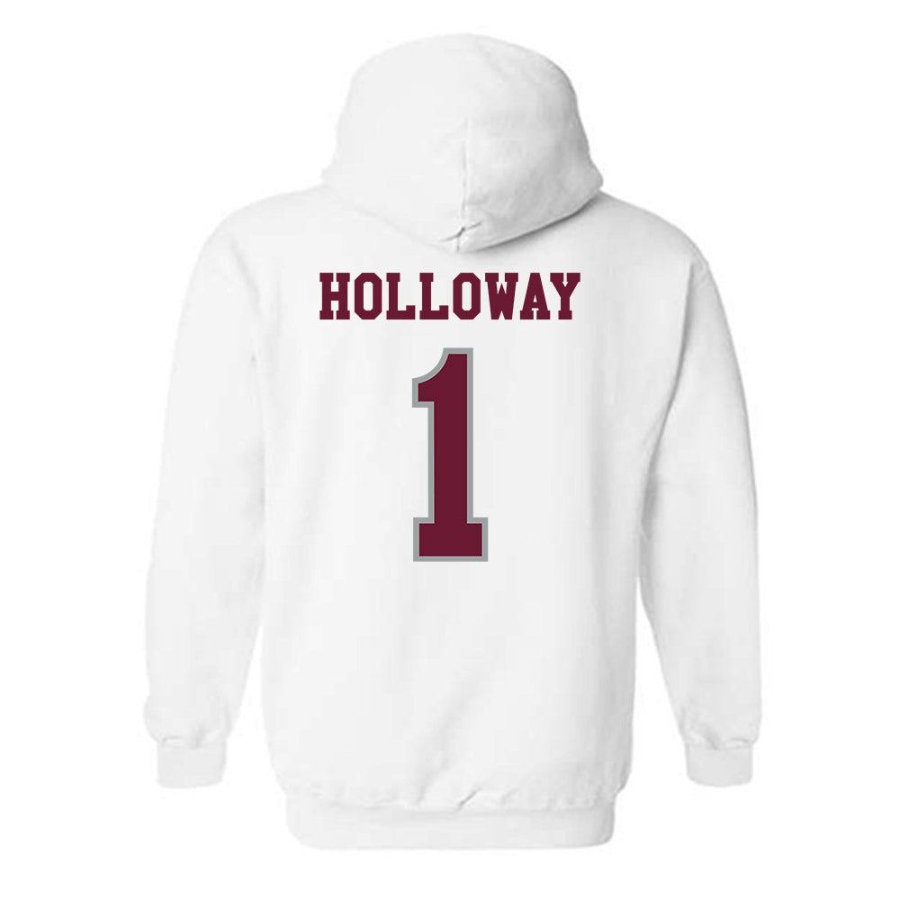 Texas A&M - NCAA Men's Basketball : Josh Holloway - Classic Shersey Hooded Sweatshirt-1