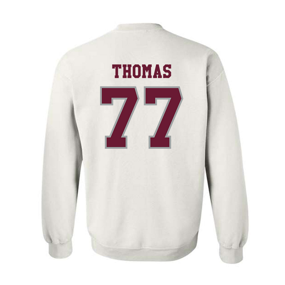Texas A&M - NCAA Football : Tyler Thomas - Classic Shersey Crewneck Sweatshirt-1