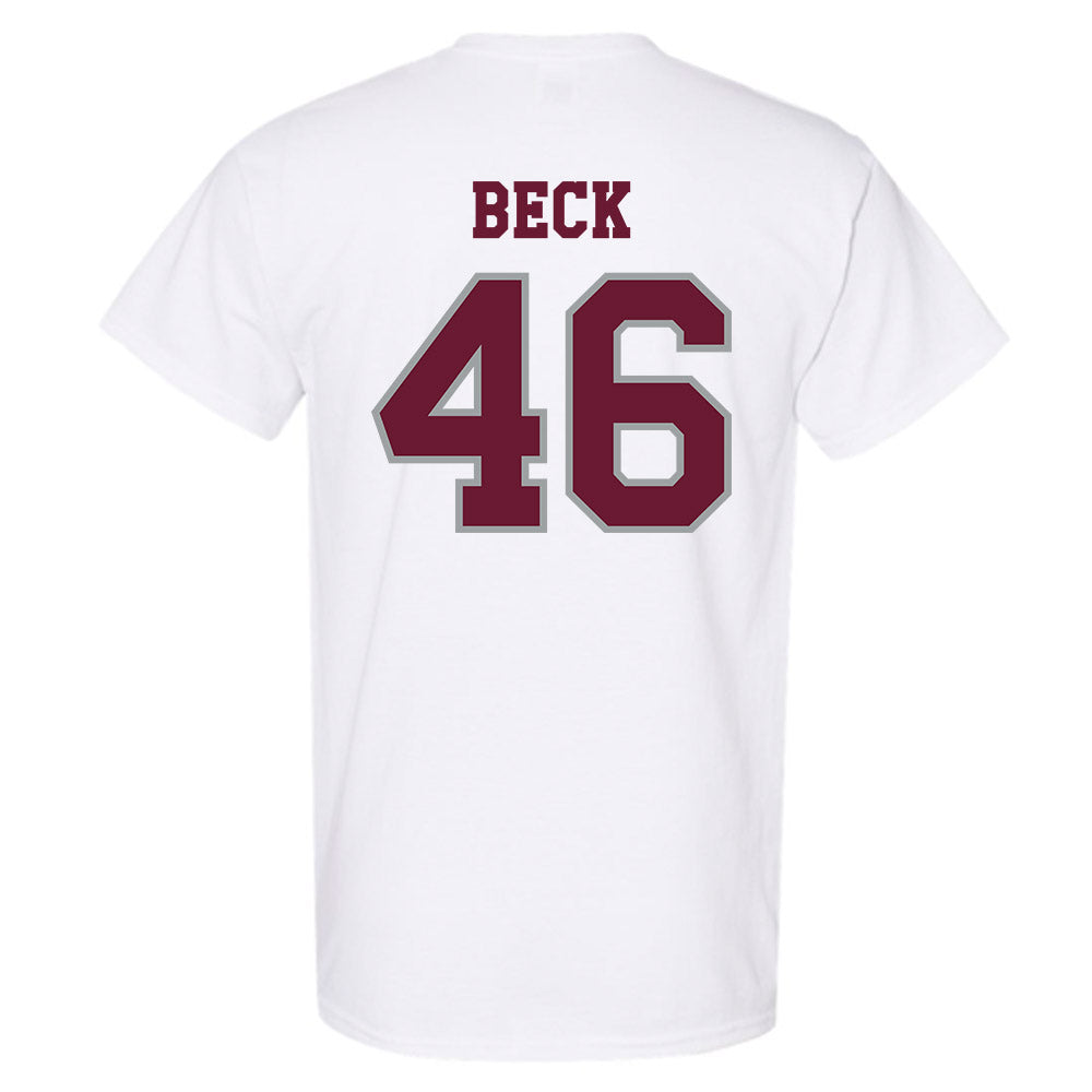 Texas A&M - NCAA Football : Qui Beck - Classic Shersey T-Shirt-1