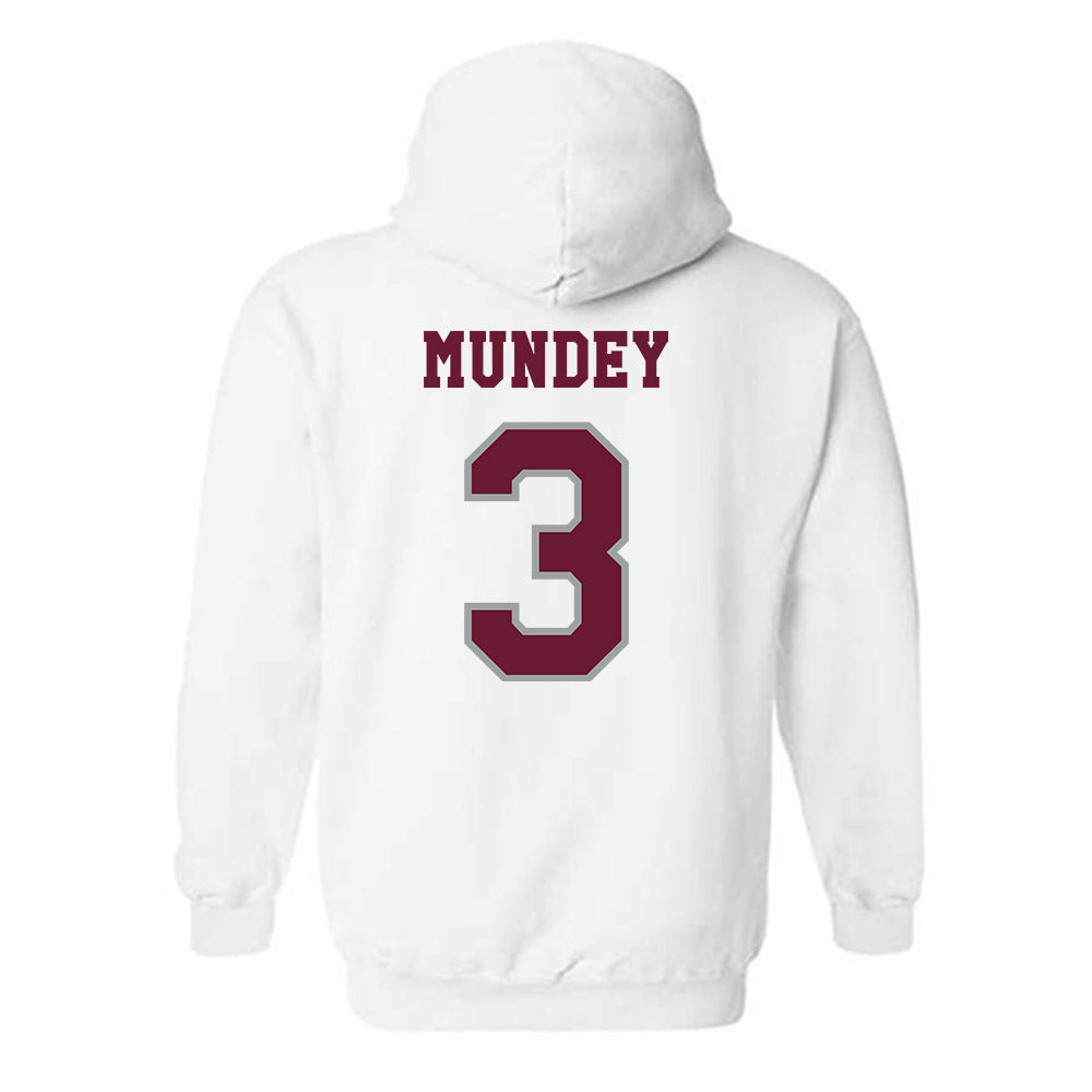 Texas A&M - NCAA Men's Basketball : Neiko Mundey - Classic Shersey Hooded Sweatshirt-1