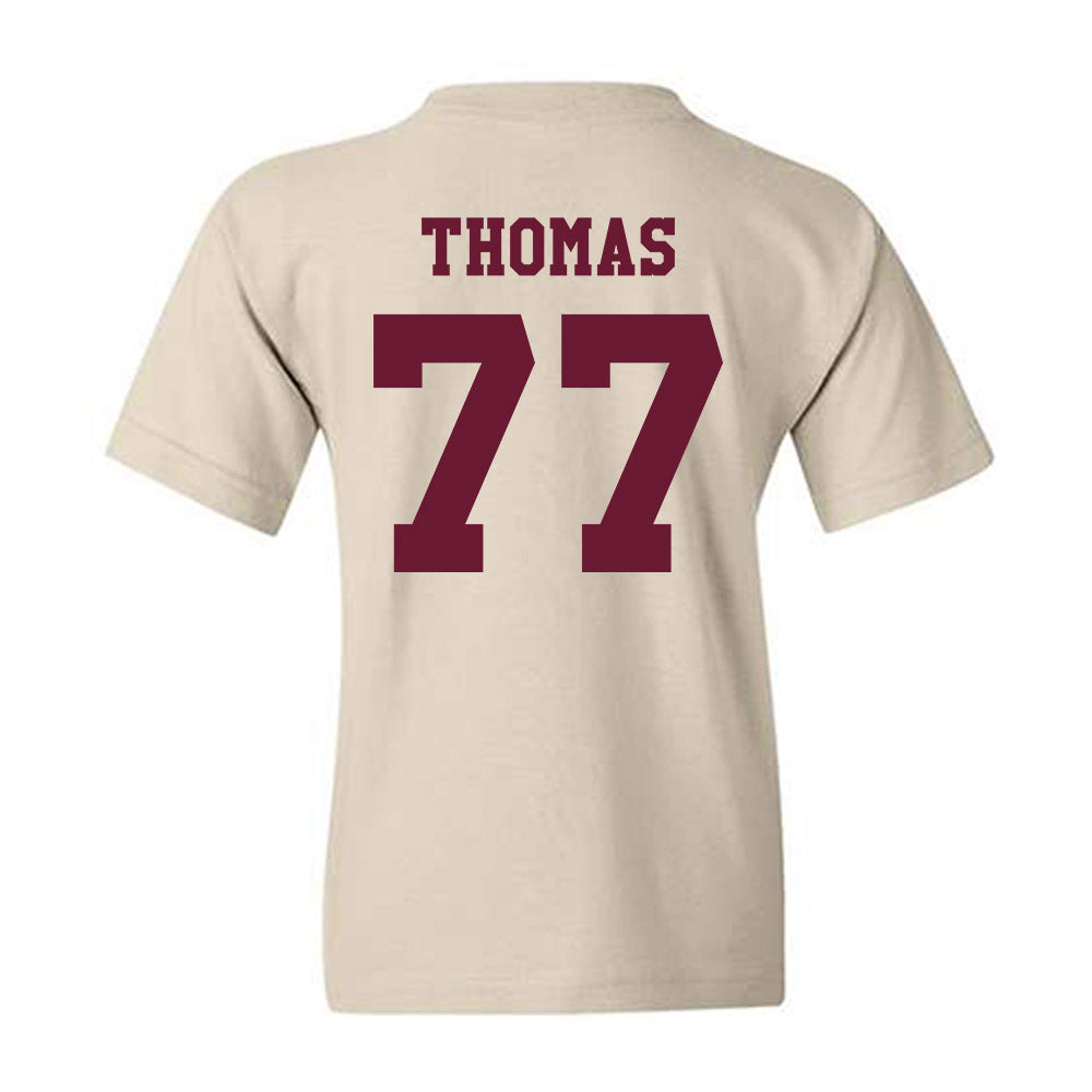 Texas A&M - NCAA Football : Tyler Thomas - Classic Shersey Youth T-Shirt-1