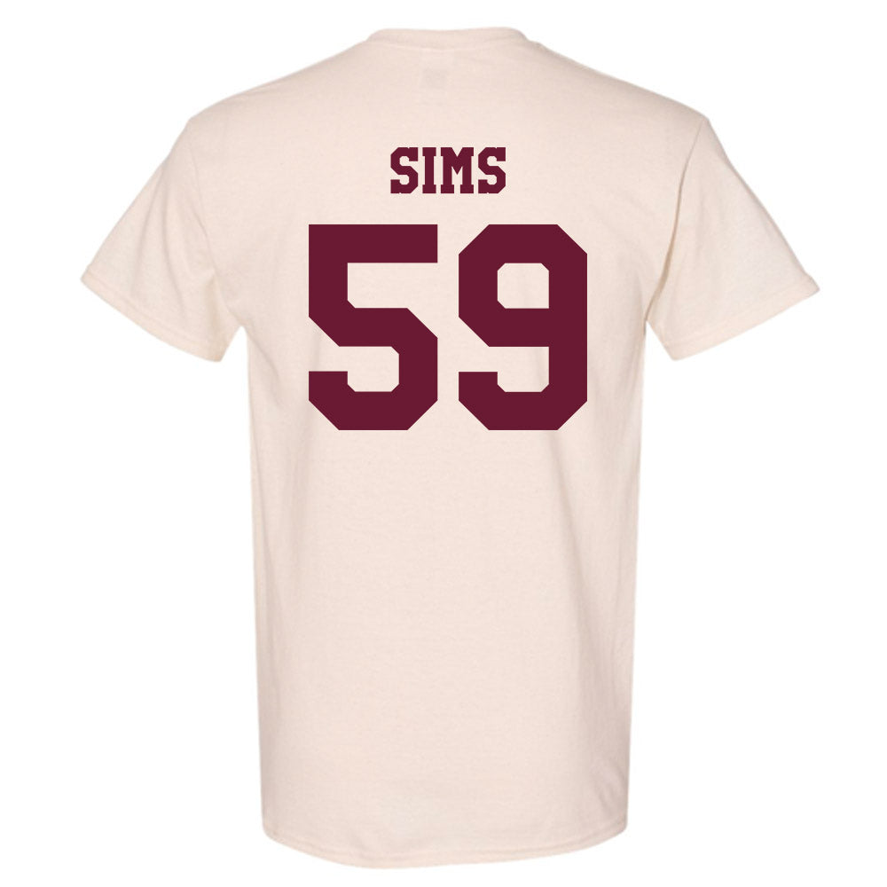 Texas A&M - NCAA Football : Chace Sims - Classic Shersey T-Shirt-1