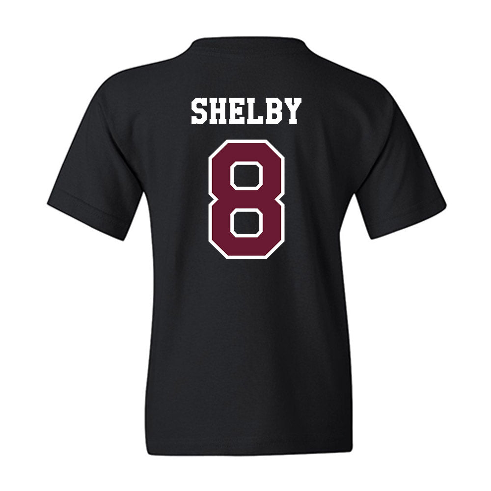 Texas A&M - NCAA Men's Basketball : Noah Shelby - Classic Shersey Youth T-Shirt-1
