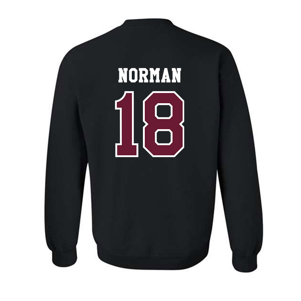 Texas A&M - NCAA Football : TK Norman - Classic Shersey Crewneck Sweatshirt-1