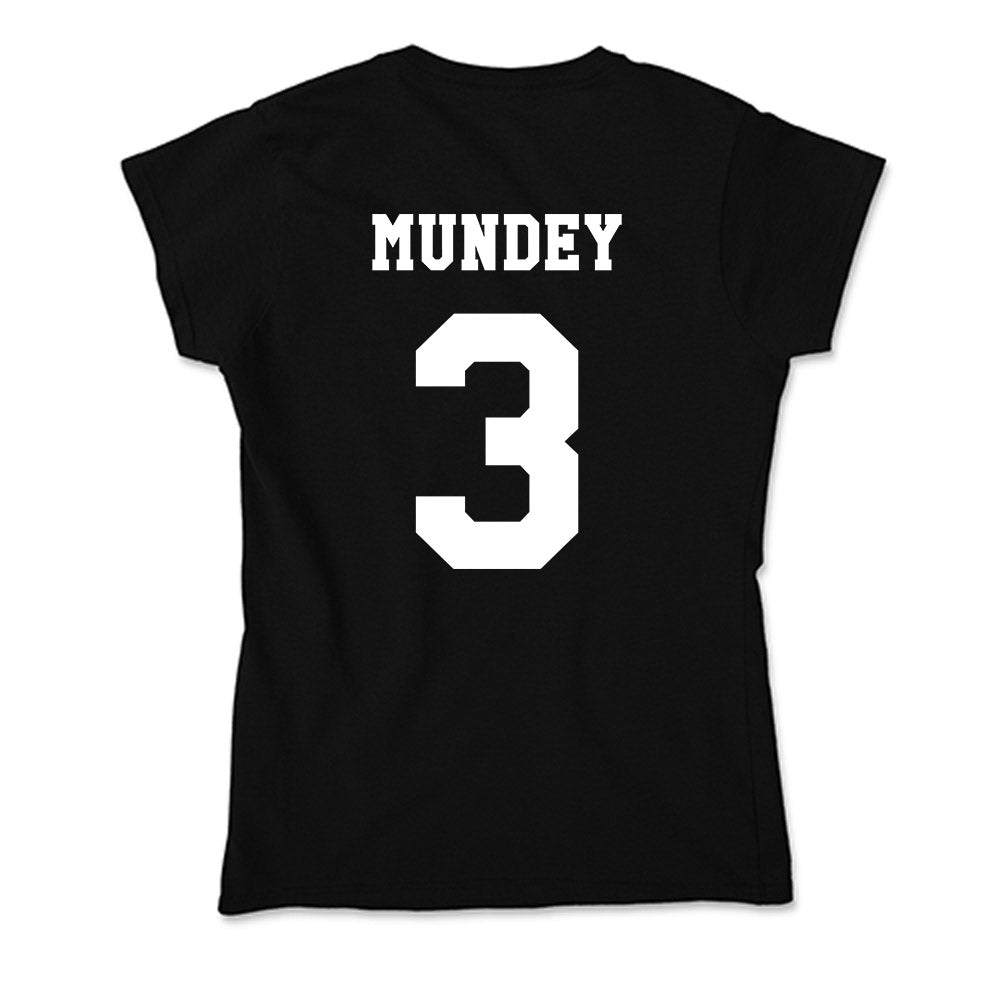 Texas A&M - NCAA Men's Basketball : Neiko Mundey - Classic Shersey Soft Style Women’s T-Shirt-1