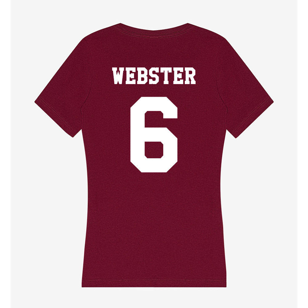 Texas A&M - NCAA Women's Basketball : Jordan Webster - Classic Shersey Women's V-Neck T-Shirt-1