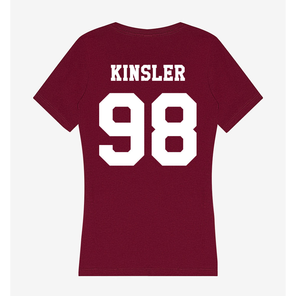 Texas A&M - NCAA Football : Jermaine Kinsler - Classic Shersey Women's V-Neck T-Shirt-1