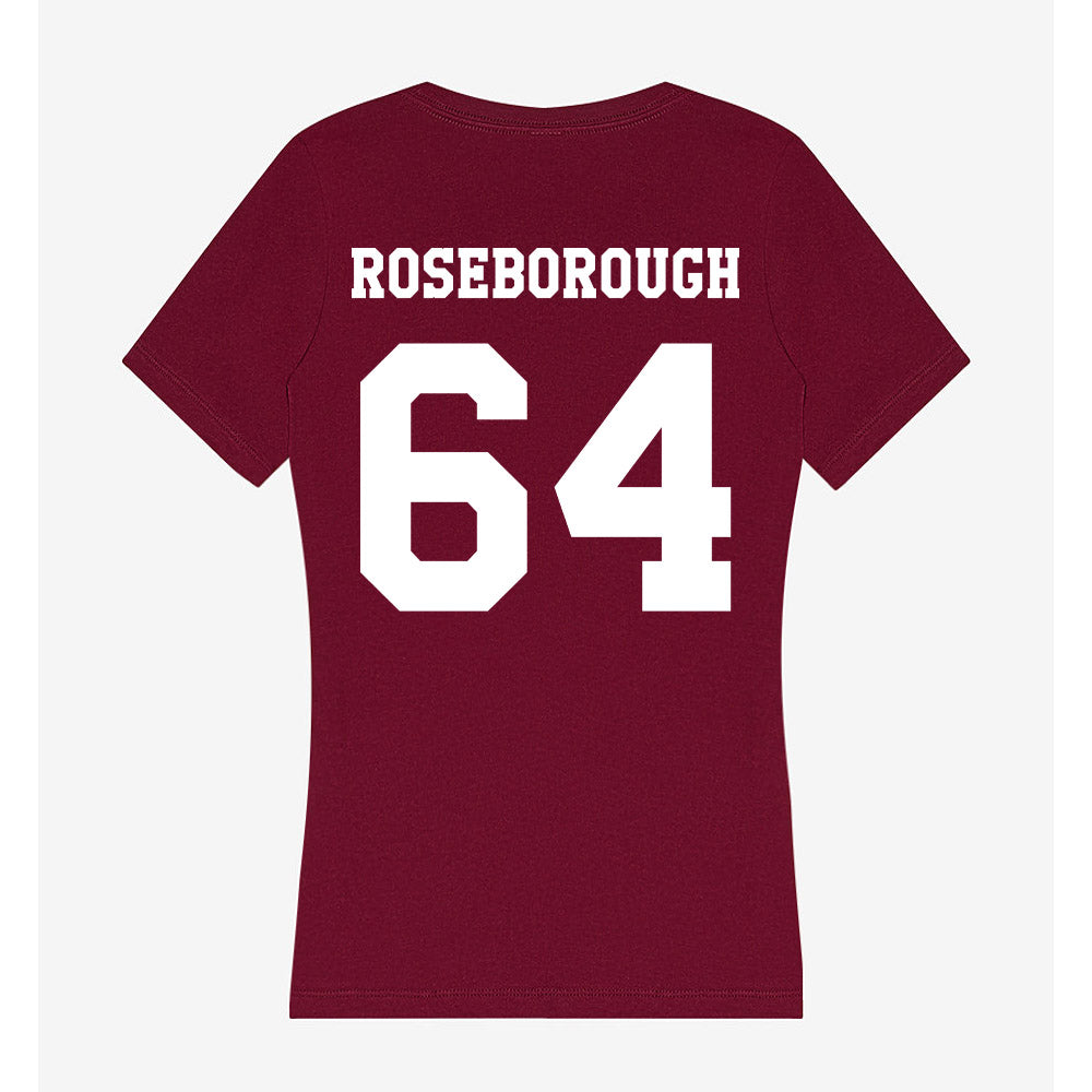 Texas A&M - NCAA Football : Samuel Roseborough - Women's V-Neck T-Shirt-1