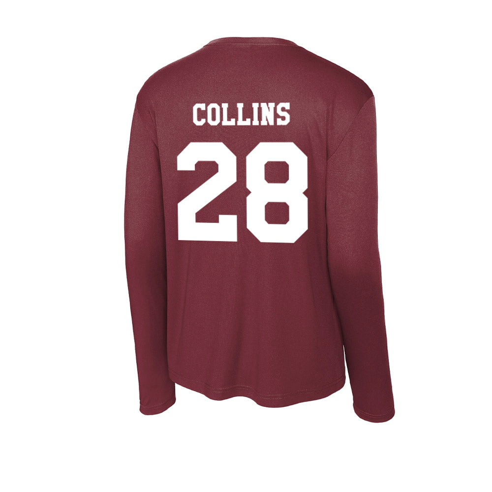 Texas A&M - NCAA Football : Chance Collins - Classic Shersey Activewear Long Sleeve T-Shirt-1