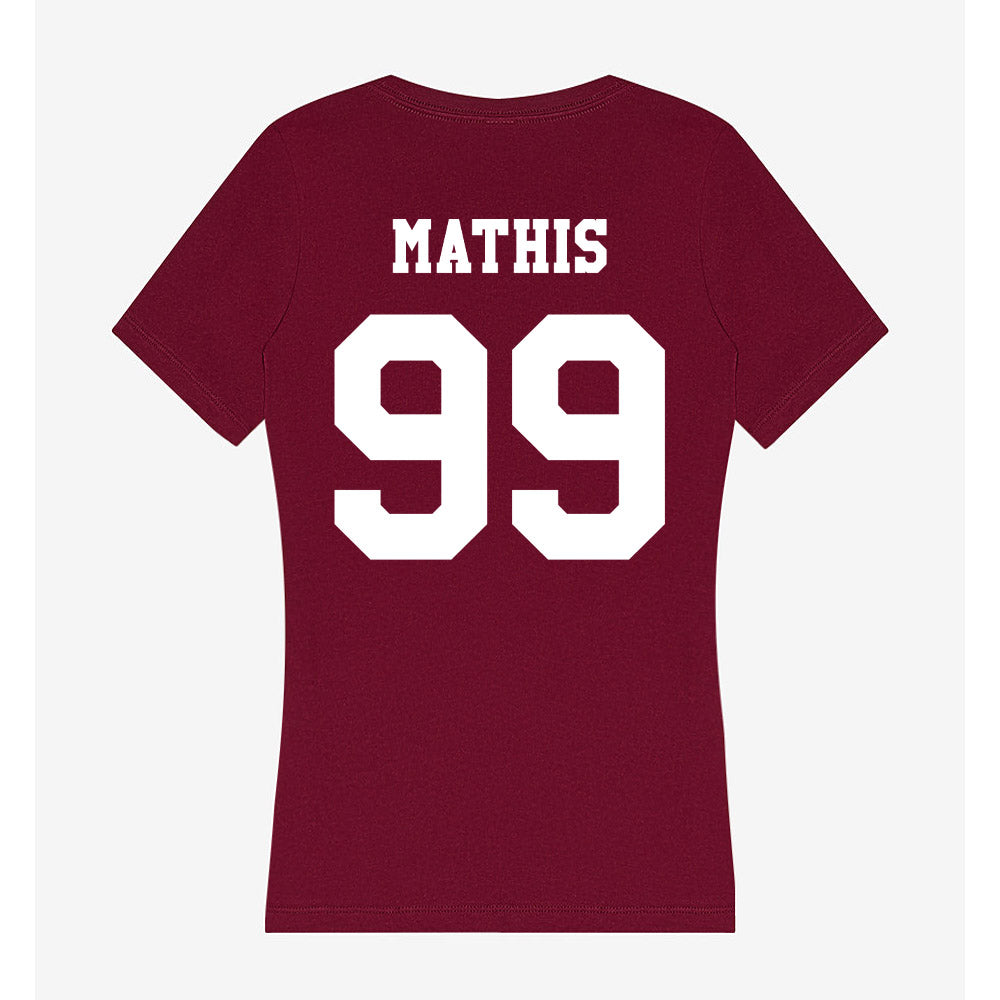 Texas A&M - NCAA Softball : Kelsey Mathis - Classic Shersey Women's V-Neck T-Shirt-1