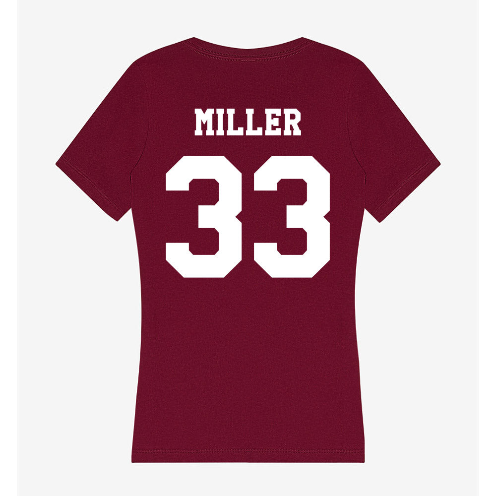 Texas A&M - NCAA Football : Storm Miller - Classic Shersey Women's V-Neck T-Shirt-1