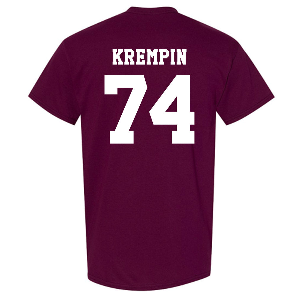 Texas A&M - NCAA Football : Zaden Krempin - Classic Shersey T-Shirt-1