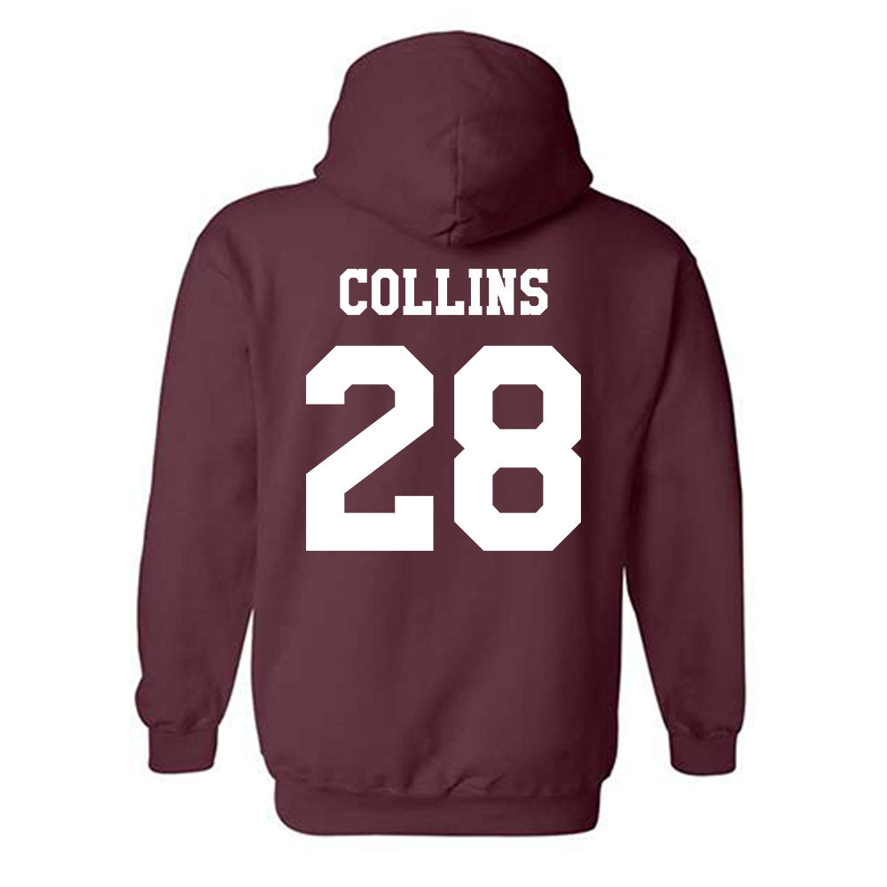 Texas A&M - NCAA Football : Chance Collins - Classic Shersey Hooded Sweatshirt-1