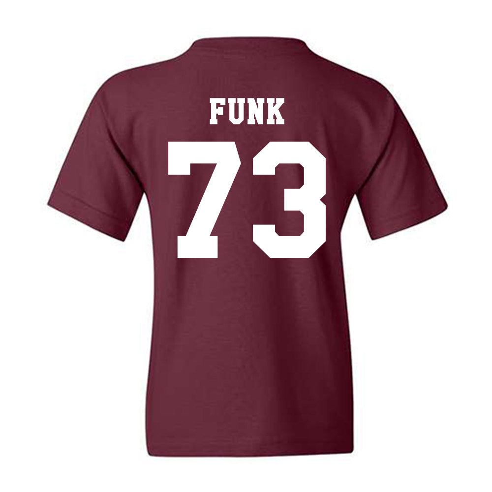 Texas A&M - NCAA Football : Ashton Funk - Classic Shersey Youth T-Shirt-1