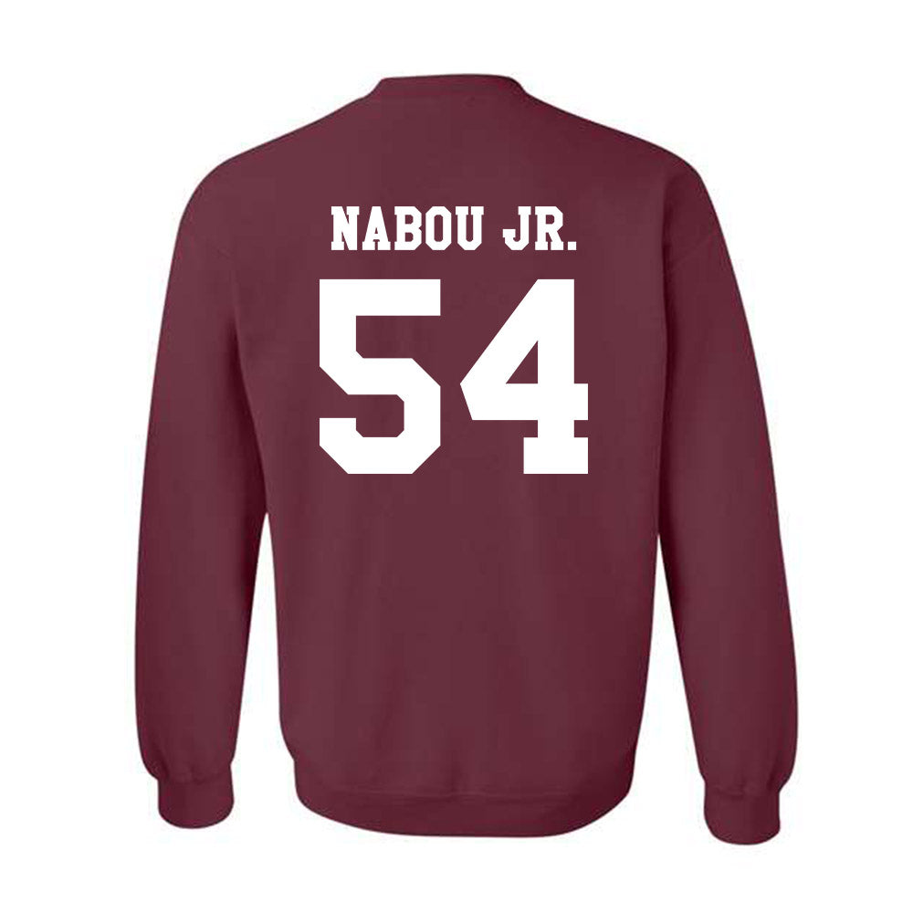 Texas A&M - NCAA Football : Mark Nabou Jr. - Classic Shersey Crewneck Sweatshirt-1