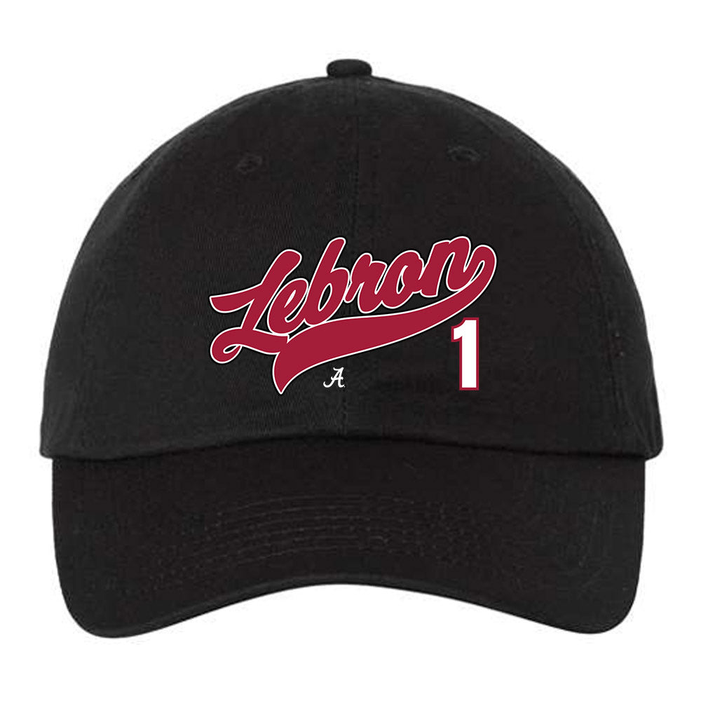 Alabama - NCAA Baseball : Justin Lebron - Dad Hat-0