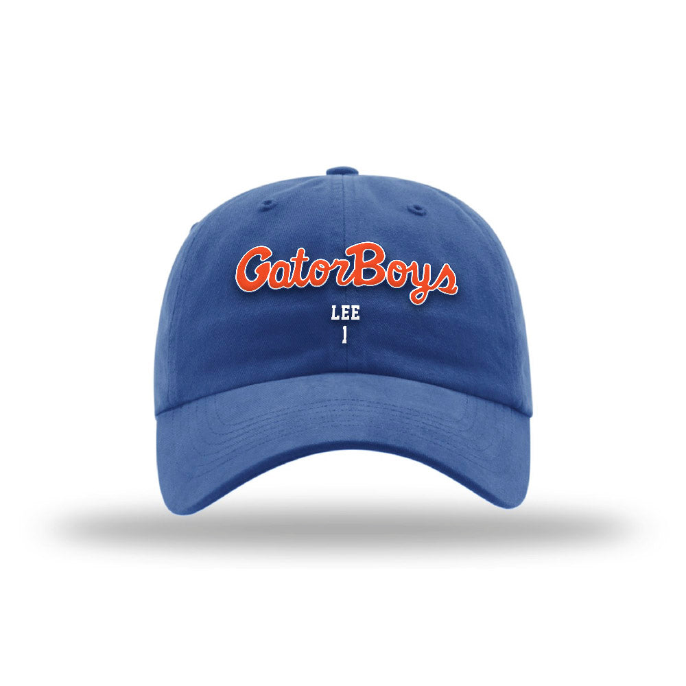 Florida - NCAA Men's Basketball : Xaivian Lee - Gatorboys Garment Washed Twill-0