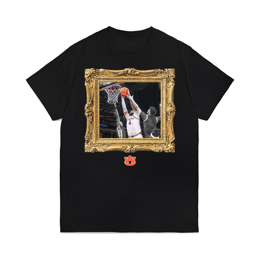 Auburn - NCAA Men's Basketball : - Team Collage Premium T-Shirt-0