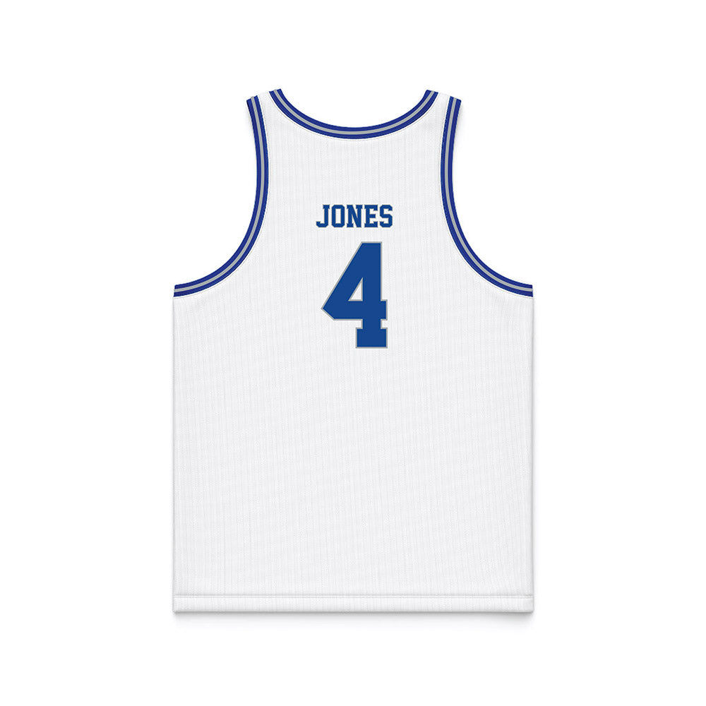 Seton Hall - NCAA Women's Basketball : Savanna Jones - White Basketball Jersey-1