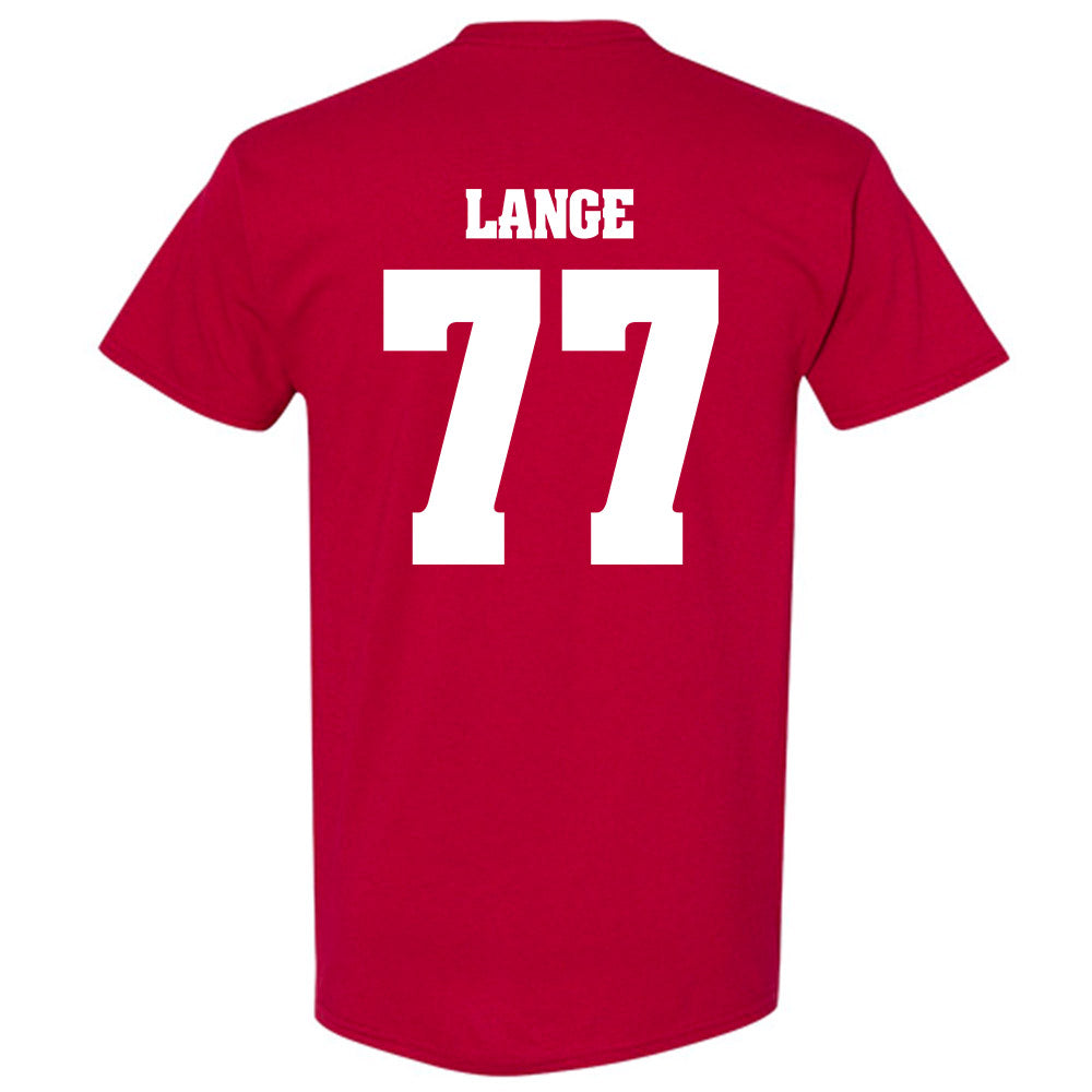 Wisconsin - NCAA Football : Peyton Lange - Classic Shersey T-Shirt-1